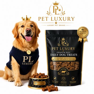 Pet Luxury Premium Beef Daily Dog Treats