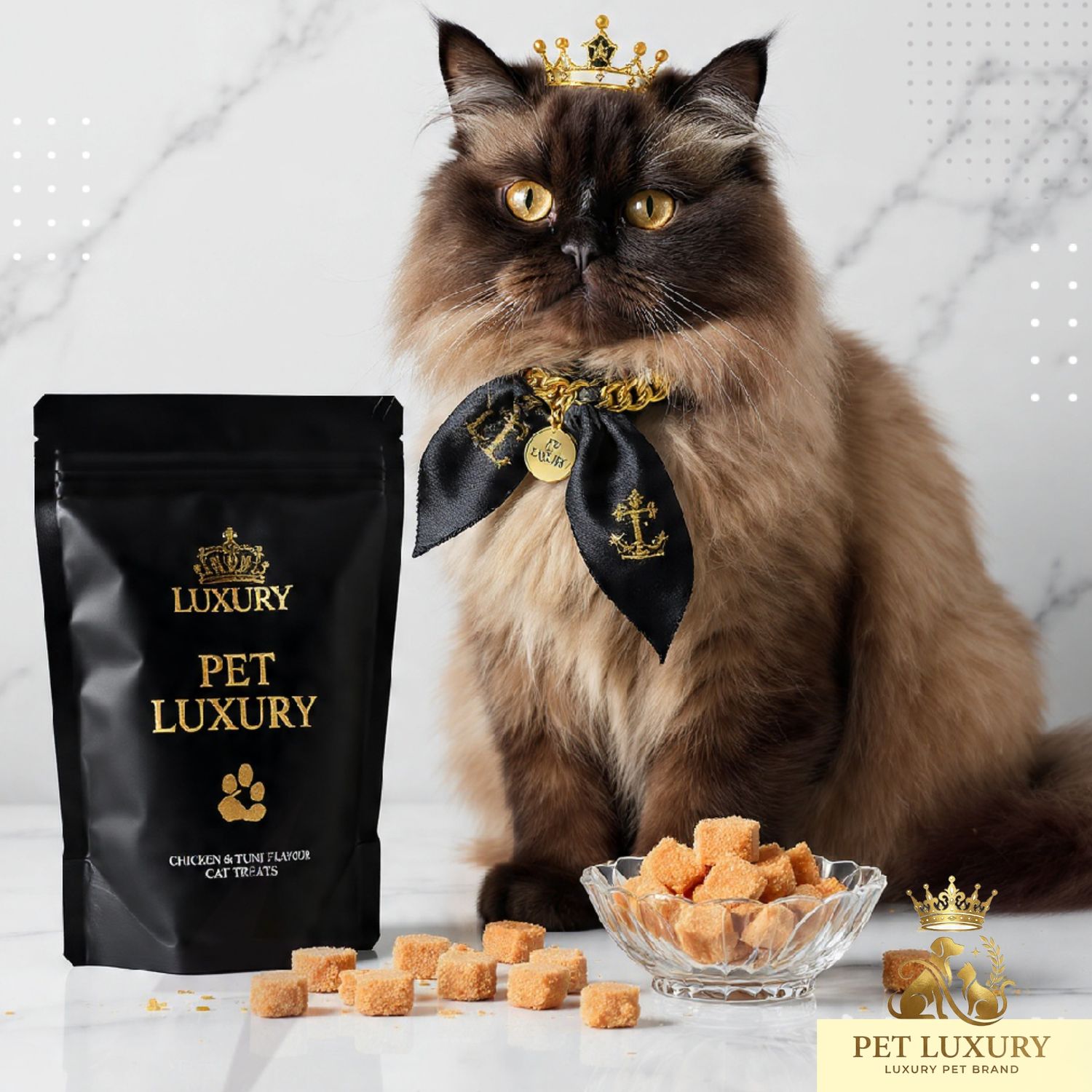 Pet Luxury Chicken & Tuna Flavour Cat Treats