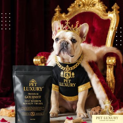 Pet Luxury Premium Beef Marrow Rolls Gourmet Royalty Treats