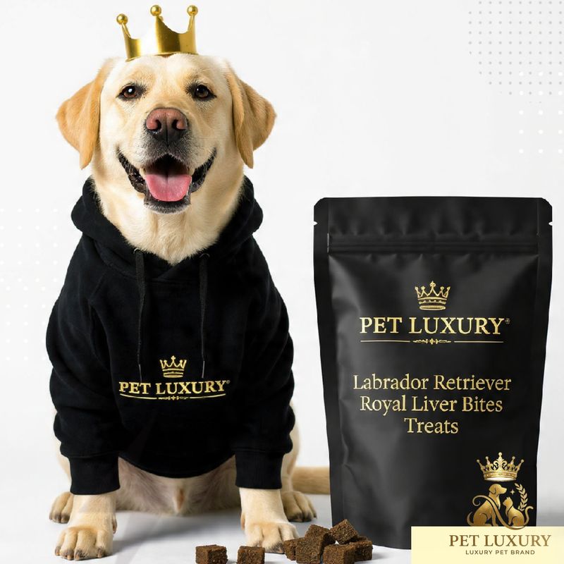 PET LUXURY’s Labrador Retriever Royal Liver Bites Treats