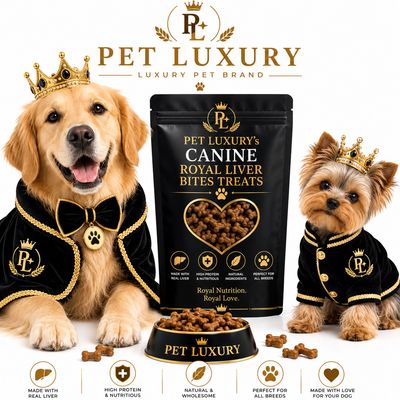 PET LUXURY’s Canine Royal Liver Bites Treats