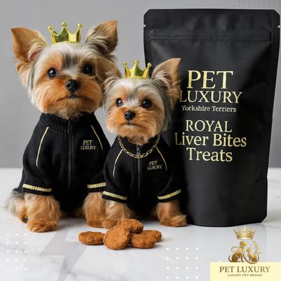 PET LUXURY’s Yorkshire Terriers Royal Liver Bites Treats