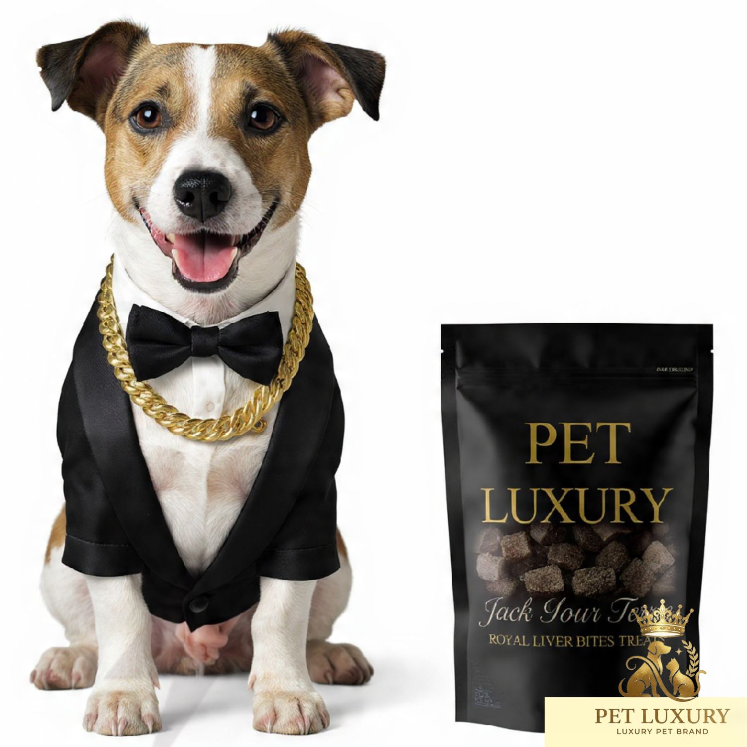 ​PET LUXURY’s Jack Russell Terrier Royal Liver Bites Treats