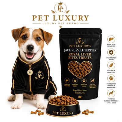 ​PET LUXURY’s Jack Russell Terrier Royal Liver Bites Treats