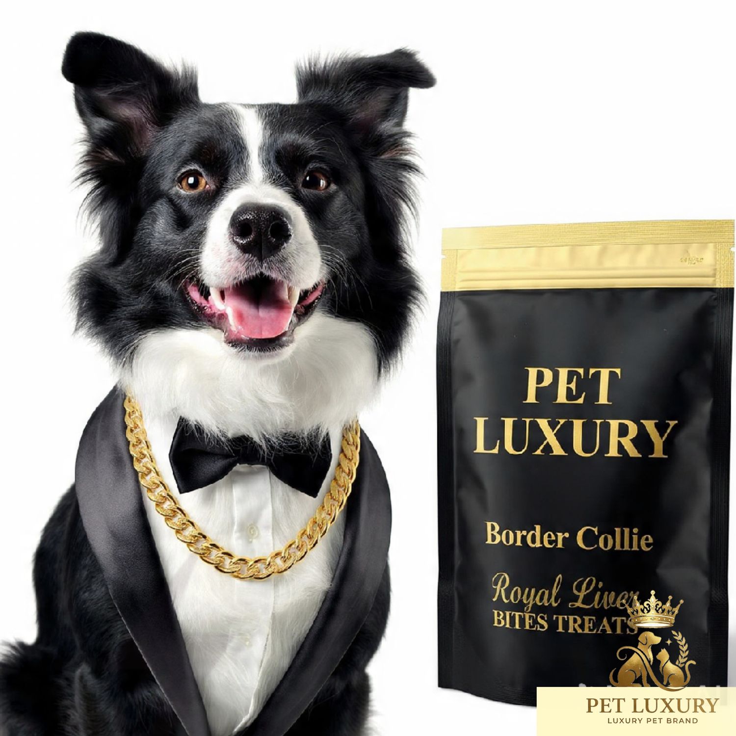 PET LUXURY’s Border Collie Royal Liver Bites Treats