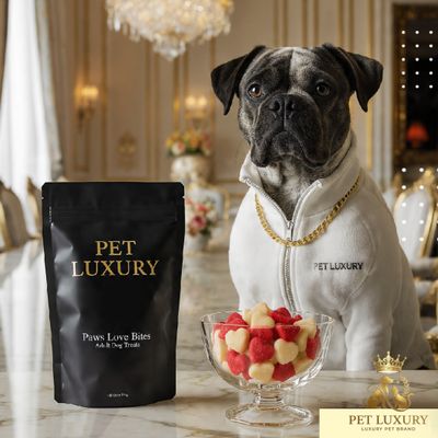 PET LUXURY Paws Love Bites - Adult Dog Treats