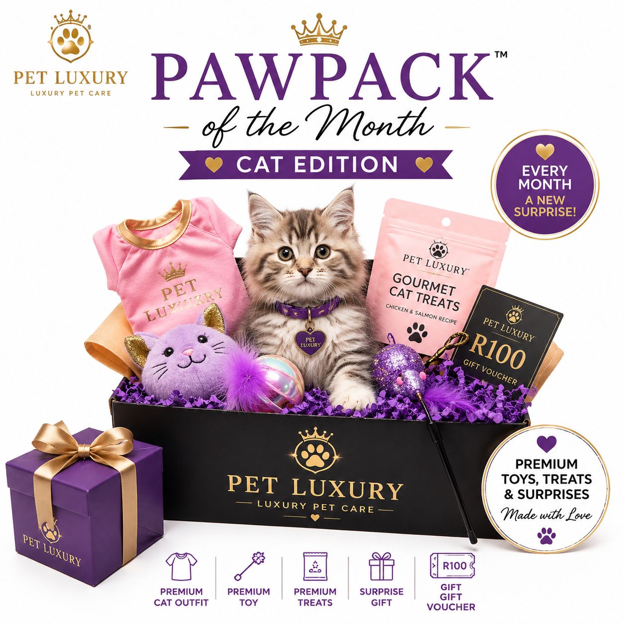 PAWPACK of the Month™ – Cat Edition PAWPACK of the Month™ – Cat Edition