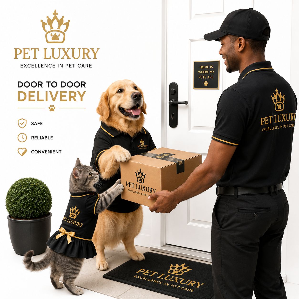 DOOR-TO-DOOR COURIER DELIVERY
