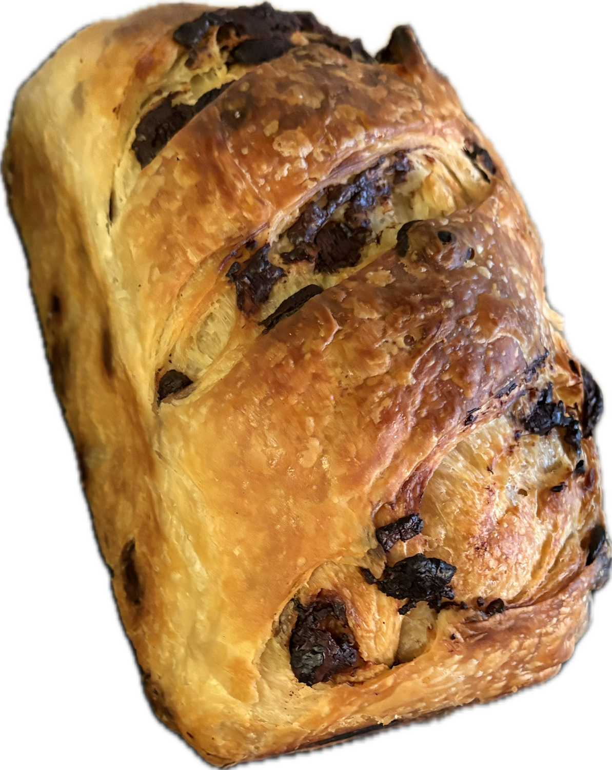 Chocolate Chip Croissant Loaf