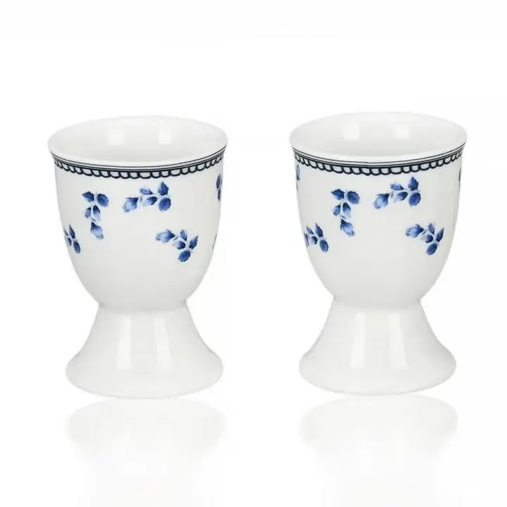 Vintage Indigo Porcelain Egg Cup (1 Cup)