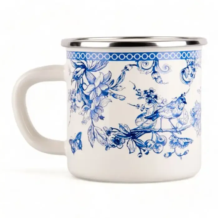 Bird of Paradise Enamel Mug