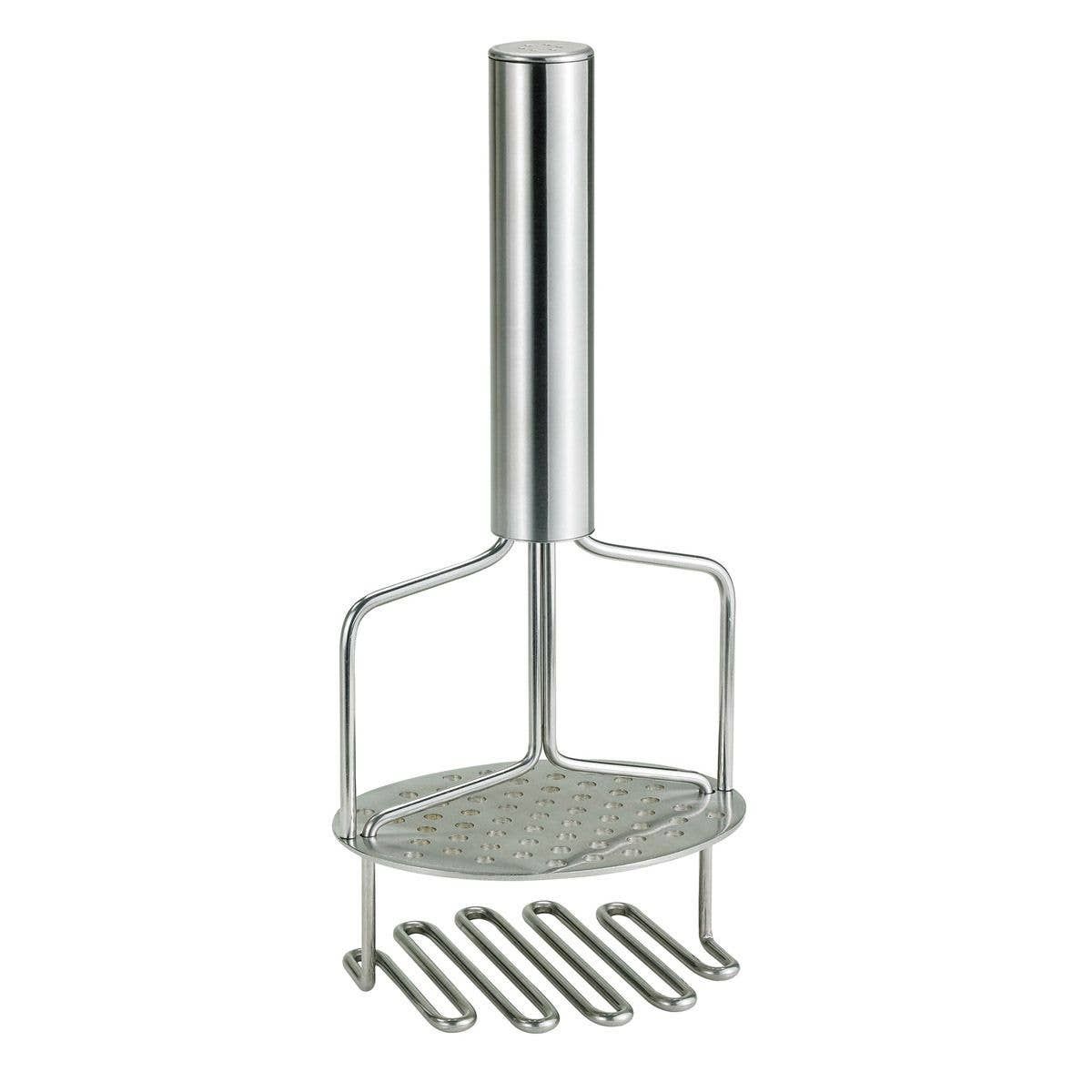 Dual-Action Potato Masher &amp; Ricer Fast Spring-Loaded Tool