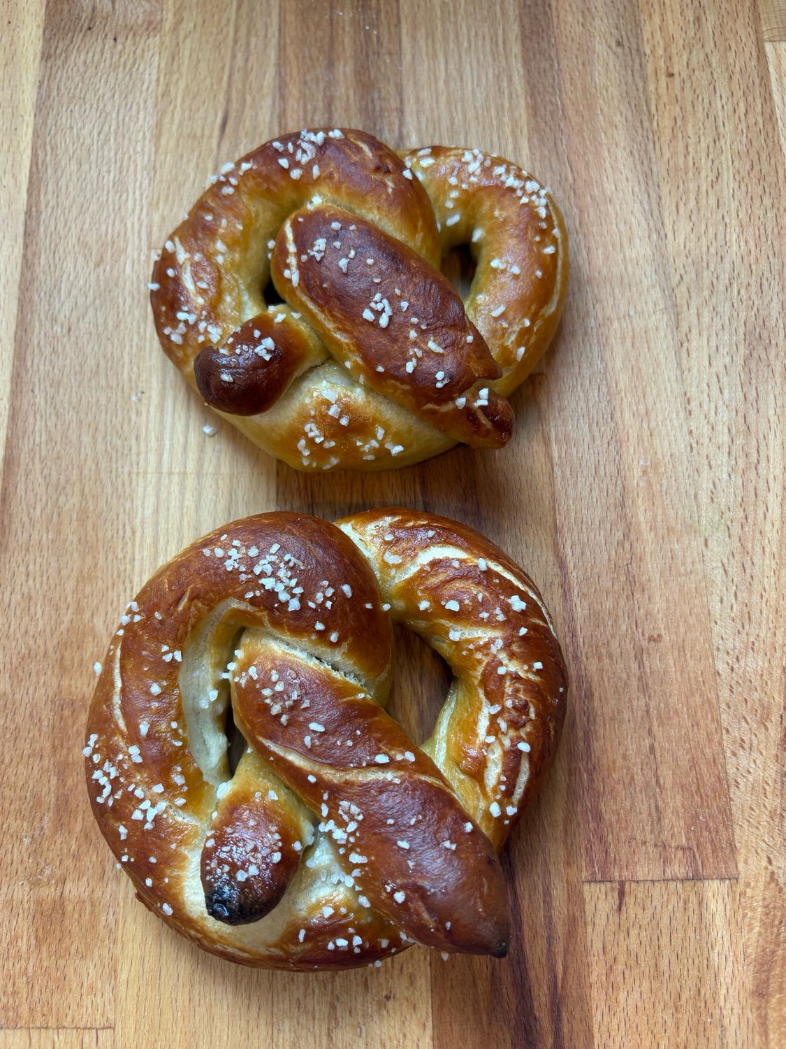Sourdough Soft Pretzels