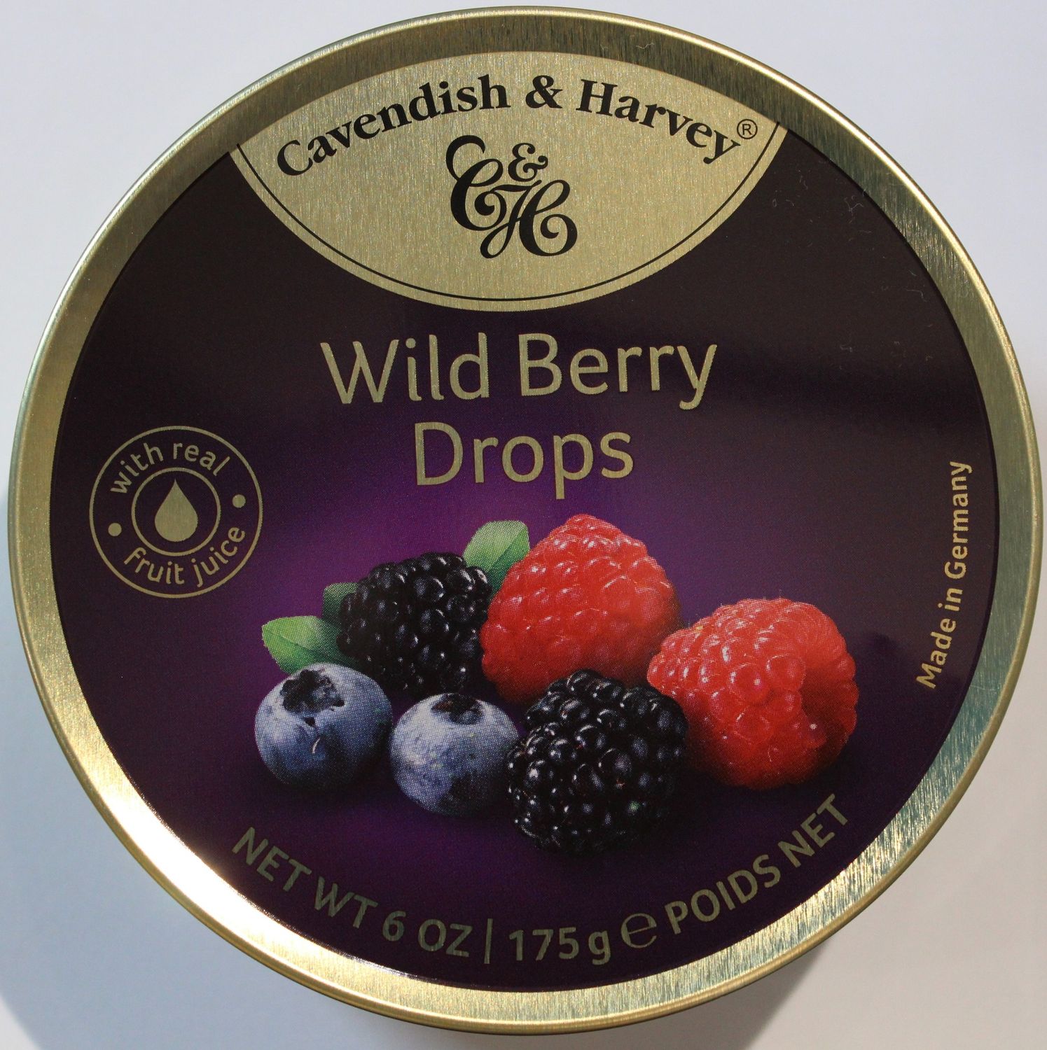 Cavendish &amp; Harvey / Wild Berry Drops / Tin