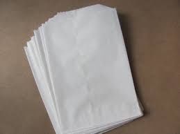 Warehouse Packaging, packaging: White paper bag - Large