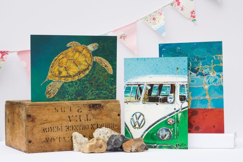 Summertime - Greetings Card Pack (x6)