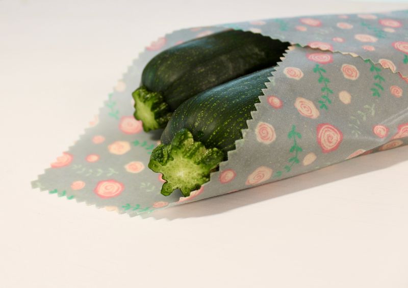 Bio-Bienenwachstücher 3er Starter-Set "Rosenstolz"