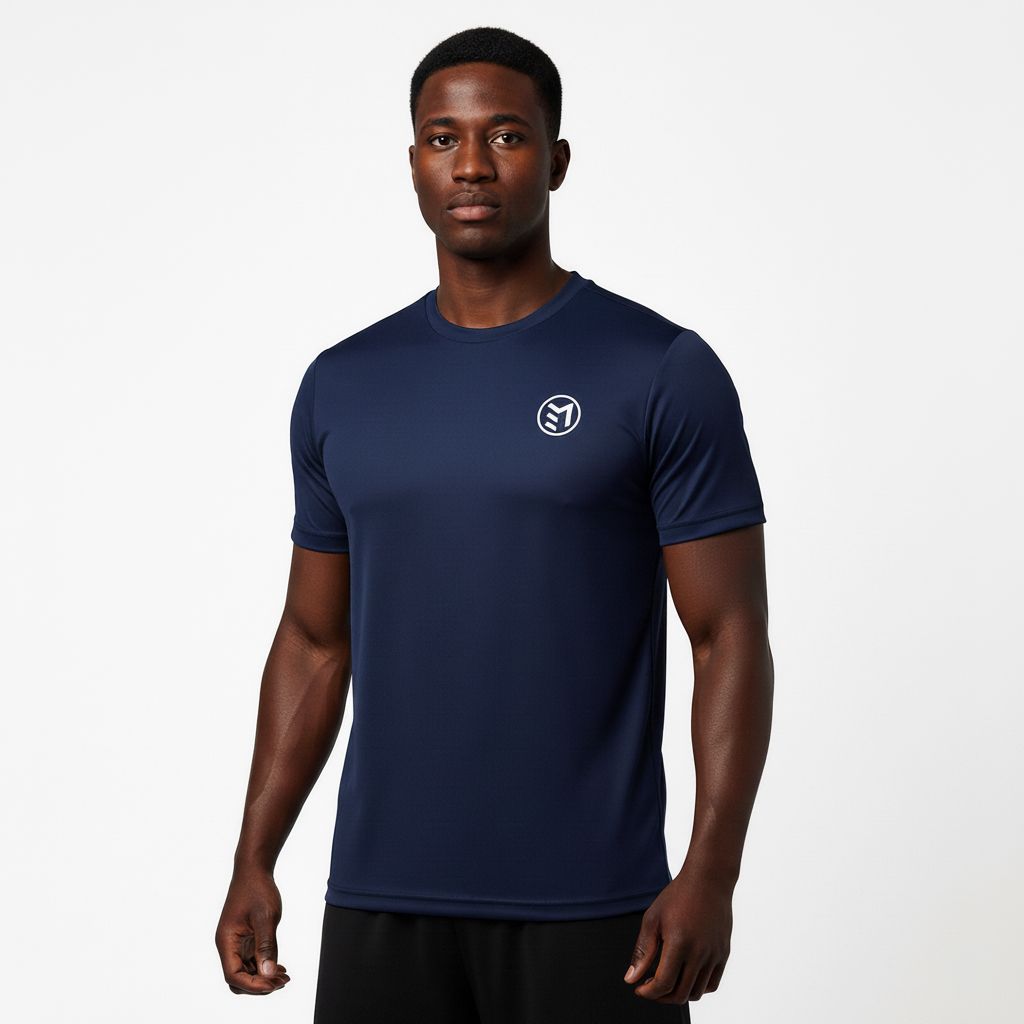 ICON GYM SHIRT NAVY BLUE