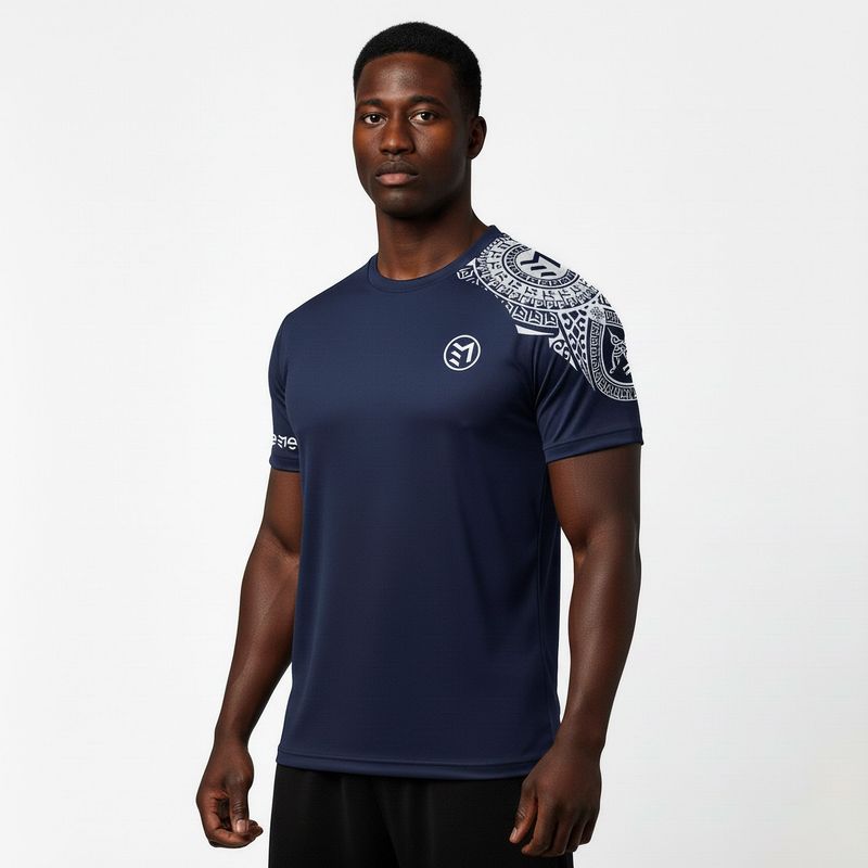 SIGOMOS GYM SHIRT NAVY BLUE