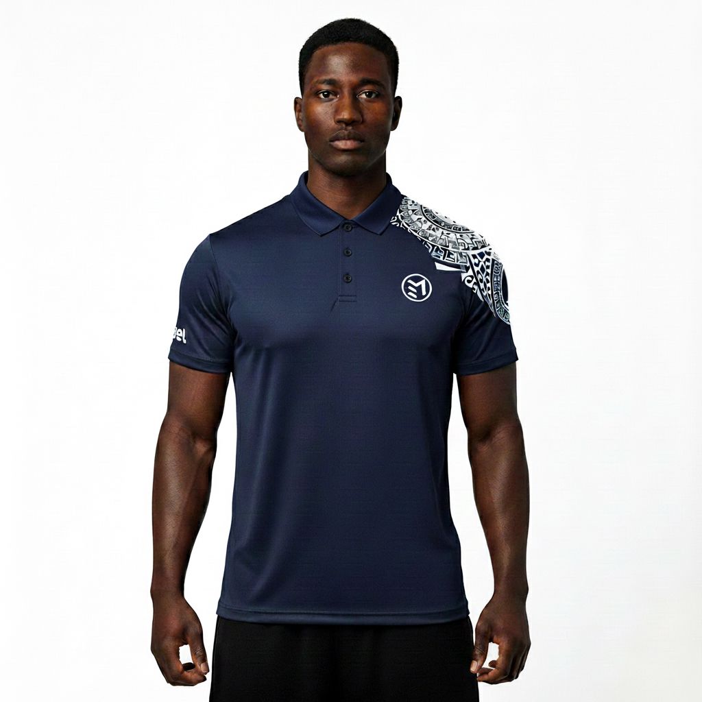 SIGOMOS POLO SHIRT NAVY BLUE