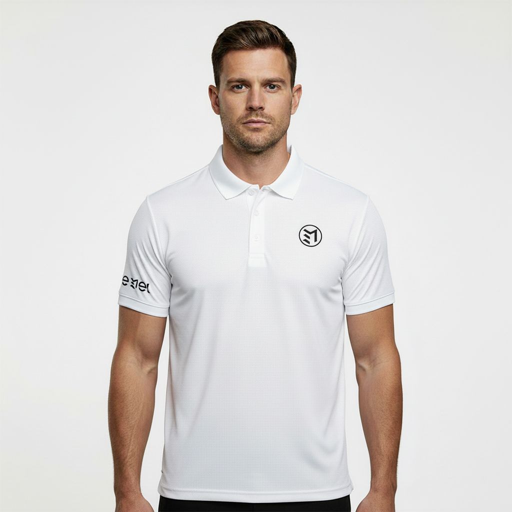 SPINA POLO SHIRT ICE-WHITE