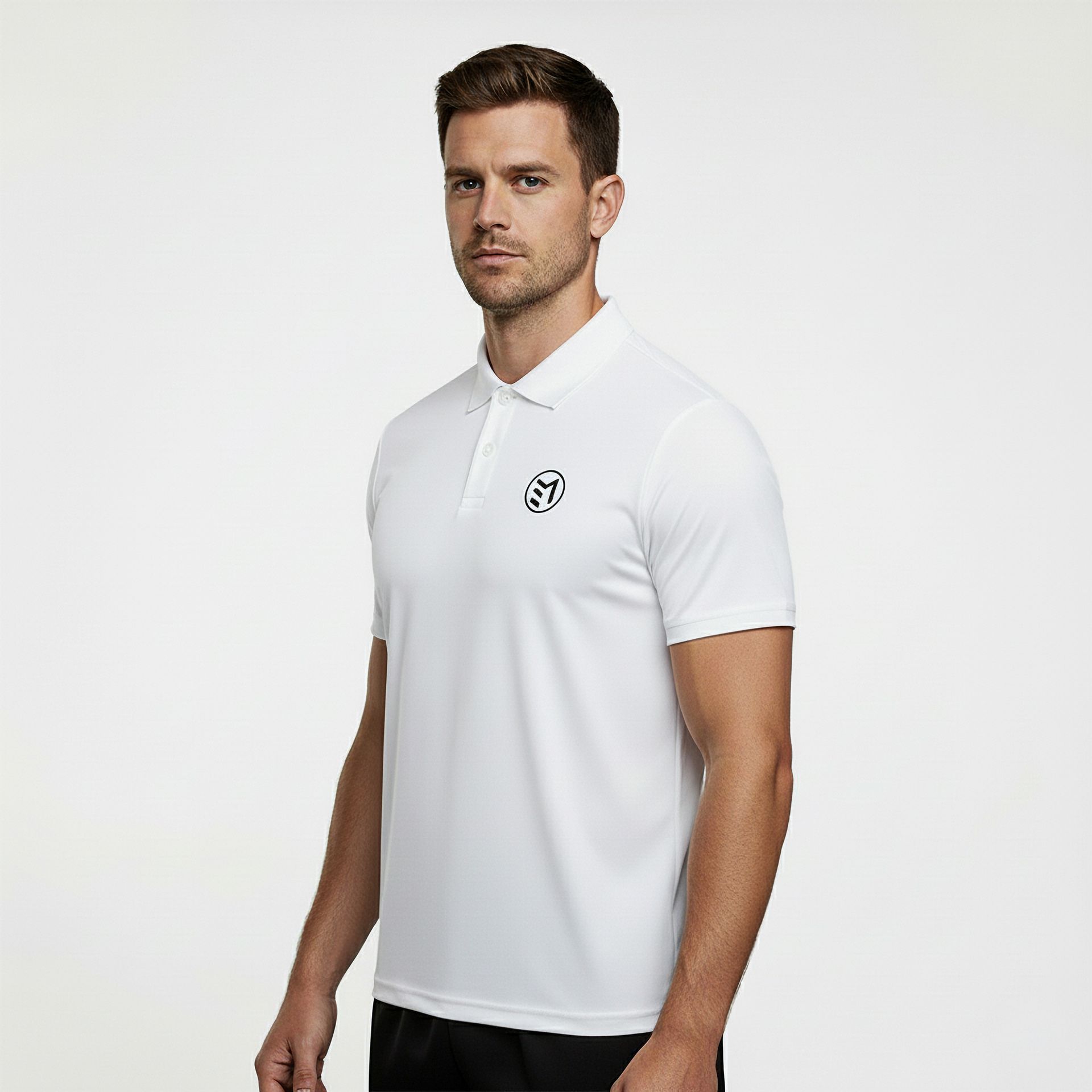 SPINA POLO SHIRT ICE-WHITE