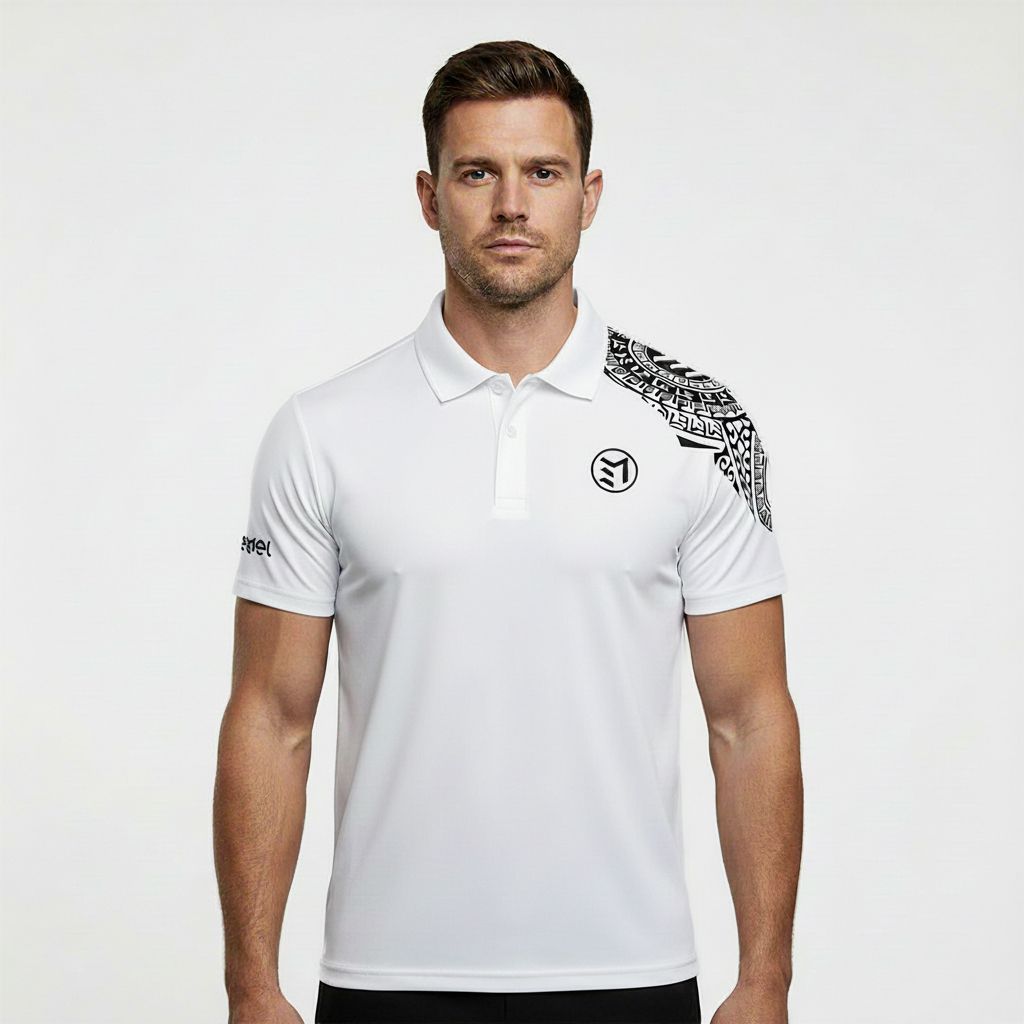 SIGOMOS POLO SHIRT ICE-WHITE SIGOMOS POLO SHIRT ICE-WHITE