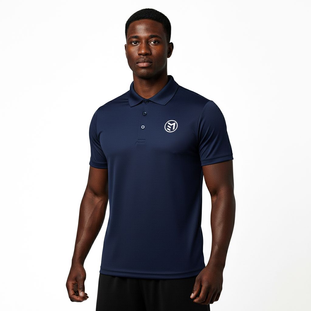 SPINA POLO SHIRT NAVY BLUE