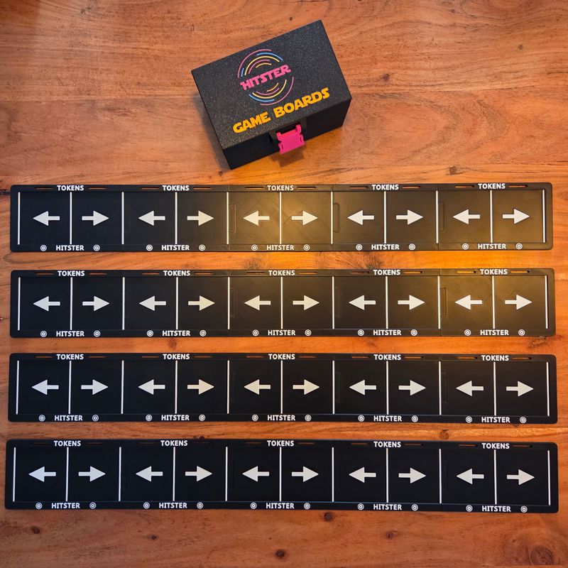 Game - 4x HIT-Board + 1x Case - Fan-Edition - Hitster - Combi-Deal