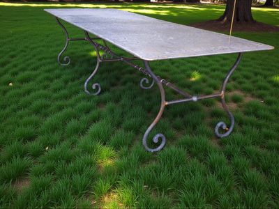 tables ,piètements de table de  jardin ,séjour, .. en fer plein, donc super solide