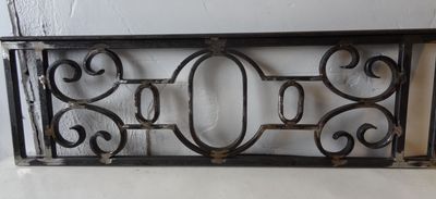 Appui de fenêtre ,garde corps ROANNE, fabriqué sur mesure, fer plein Appui de fenêtre ,garde corps ROANNE, fabriqué sur mesure, fer plein