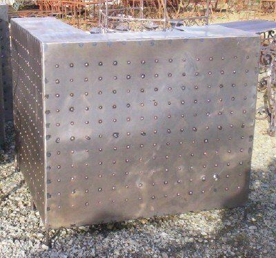 Bars en tôle avec des motifs réalisé avec un poste à souder