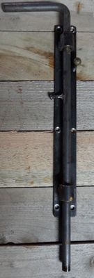 Butée artisanale de porte ,portail ,portillon en fer plein Butée artisanale de porte ,portail ,portillon en fer plein