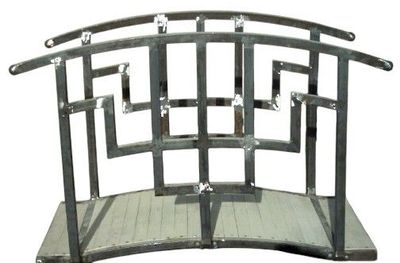 Pont japonais fabriqué sur mesure à partir d'un dessin de client Pont japonais fabriqué sur mesure à partir d'un dessin de client