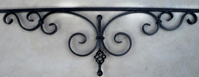 appui fenêtre, garde corps torsade,100 cm entre tableau appui fenêtre, garde corps torsade,100 cm entre tableau