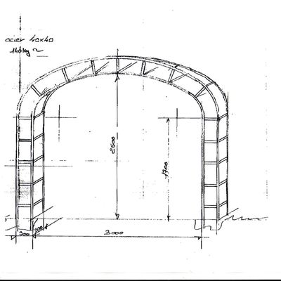 arche fabriquée à partir d un dessin fourni arche fabriquée à partir d un dessin fourni