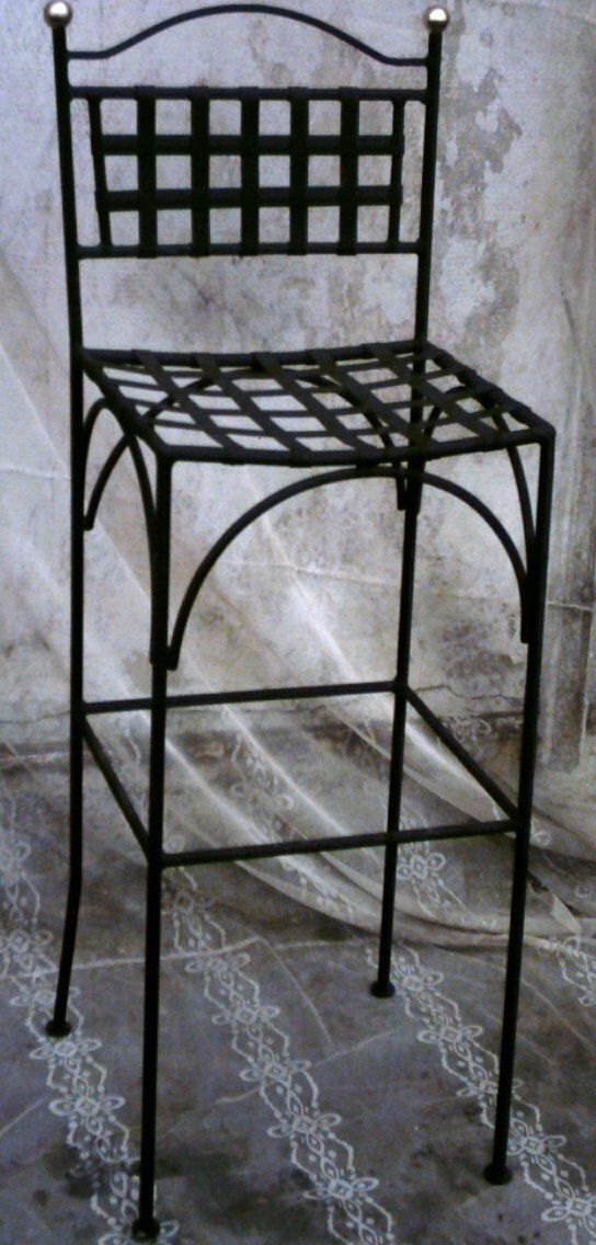 chaise haute de bar en fer forgé chaise haute de bar en fer forgé