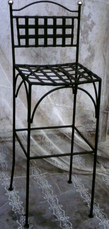 chaise haute de bar en fer forgé chaise haute de bar en fer forgé