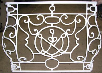 balcon Rillé,cintré,reproduction modèle XVIIIem balcon Rillé,cintré,reproduction modèle XVIIIem