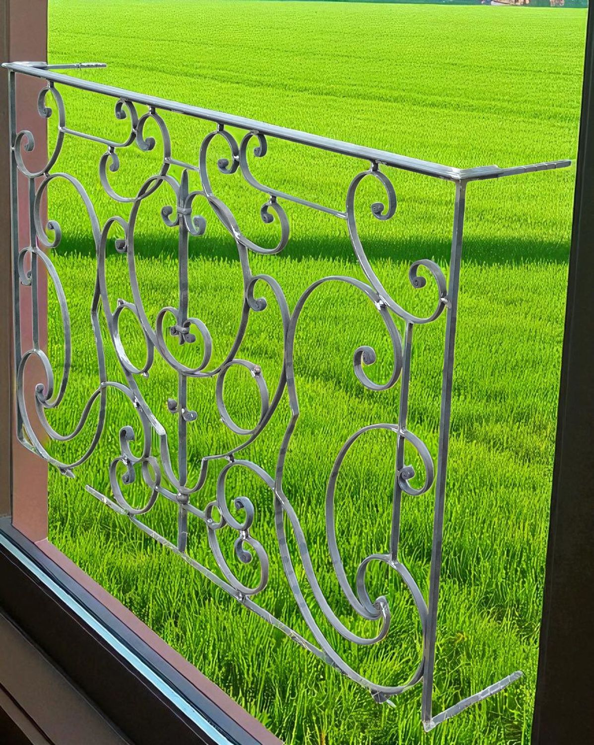 balcon fabriqué sur mesure à l'anglaise,90 x 150 cm