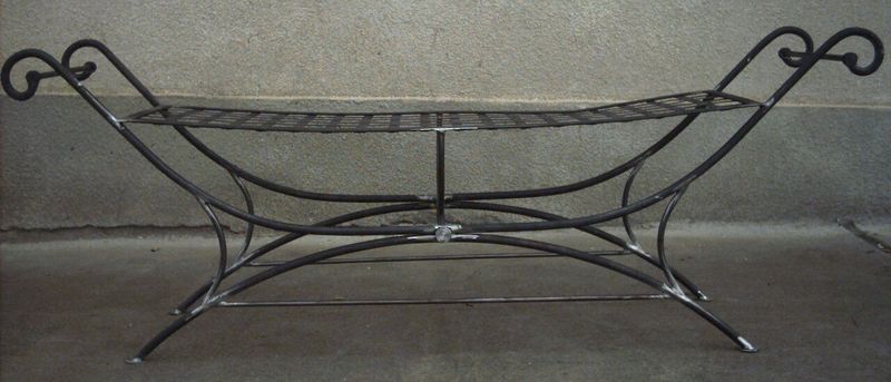 banc en fer forgé de qualité 160 cm banc en fer forgé de qualité 160 cm