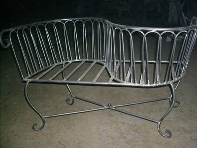 fauteuil conversation en fer plein de 12 mm fauteuil conversation en fer plein de 12 mm