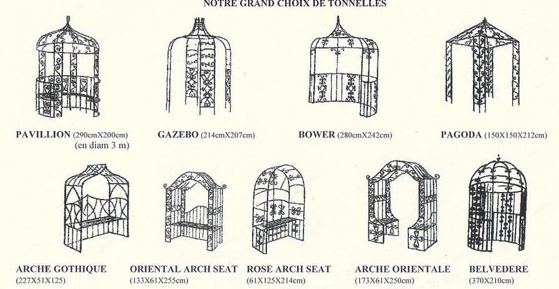 gloriettes que nous fabriquons selon votre demande gloriettes que nous fabriquons selon votre demande