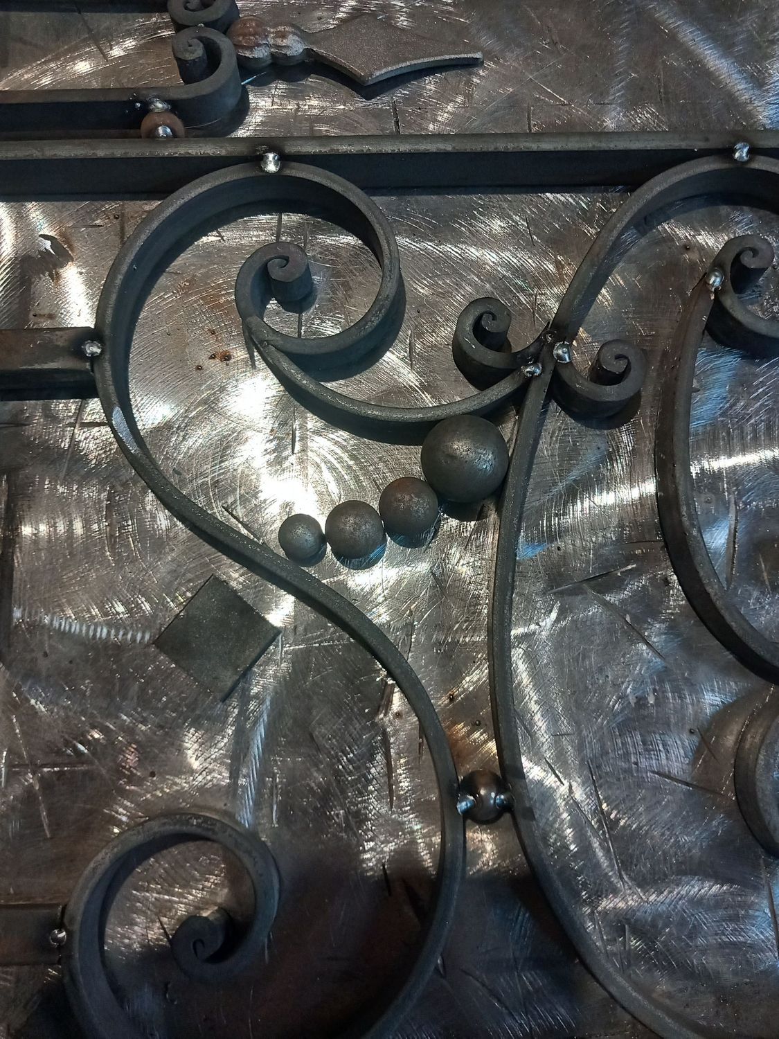 détail d'un motif d'un balcon reproduction d'un balcon XIXEm détail d'un motif d'un balcon reproduction d'un balcon XIXEm