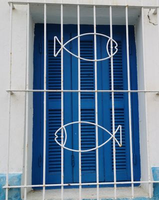 grille de défense spéciale décor marin