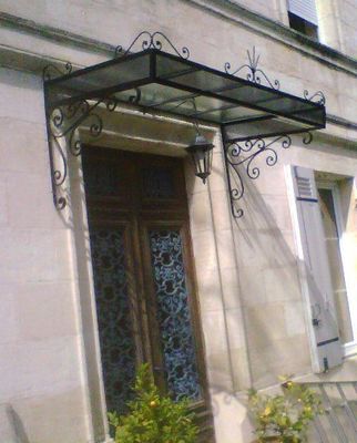 marquise modèle "CHARLES",200x80 cm