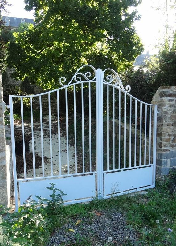 portail cintré en tube en tôle sur mesure en tube portail cintré en tube en tôle sur mesure en tube