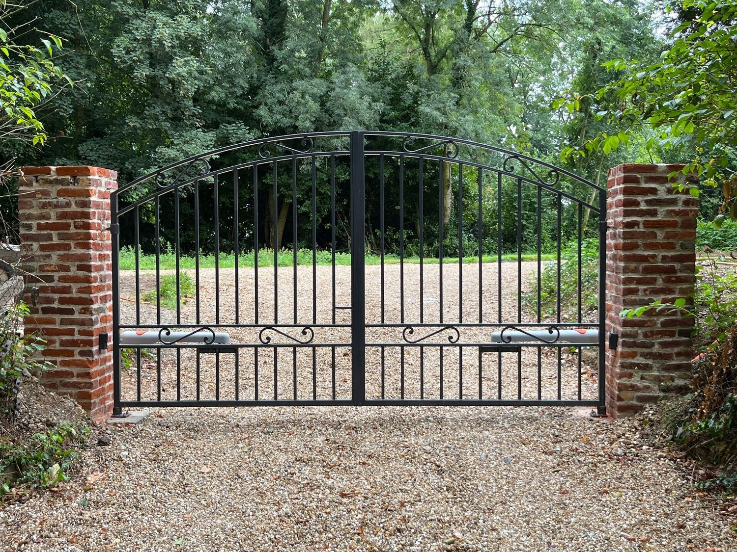 portail cintré en fer forgé sur mesure portail cintré en fer forgé sur mesure