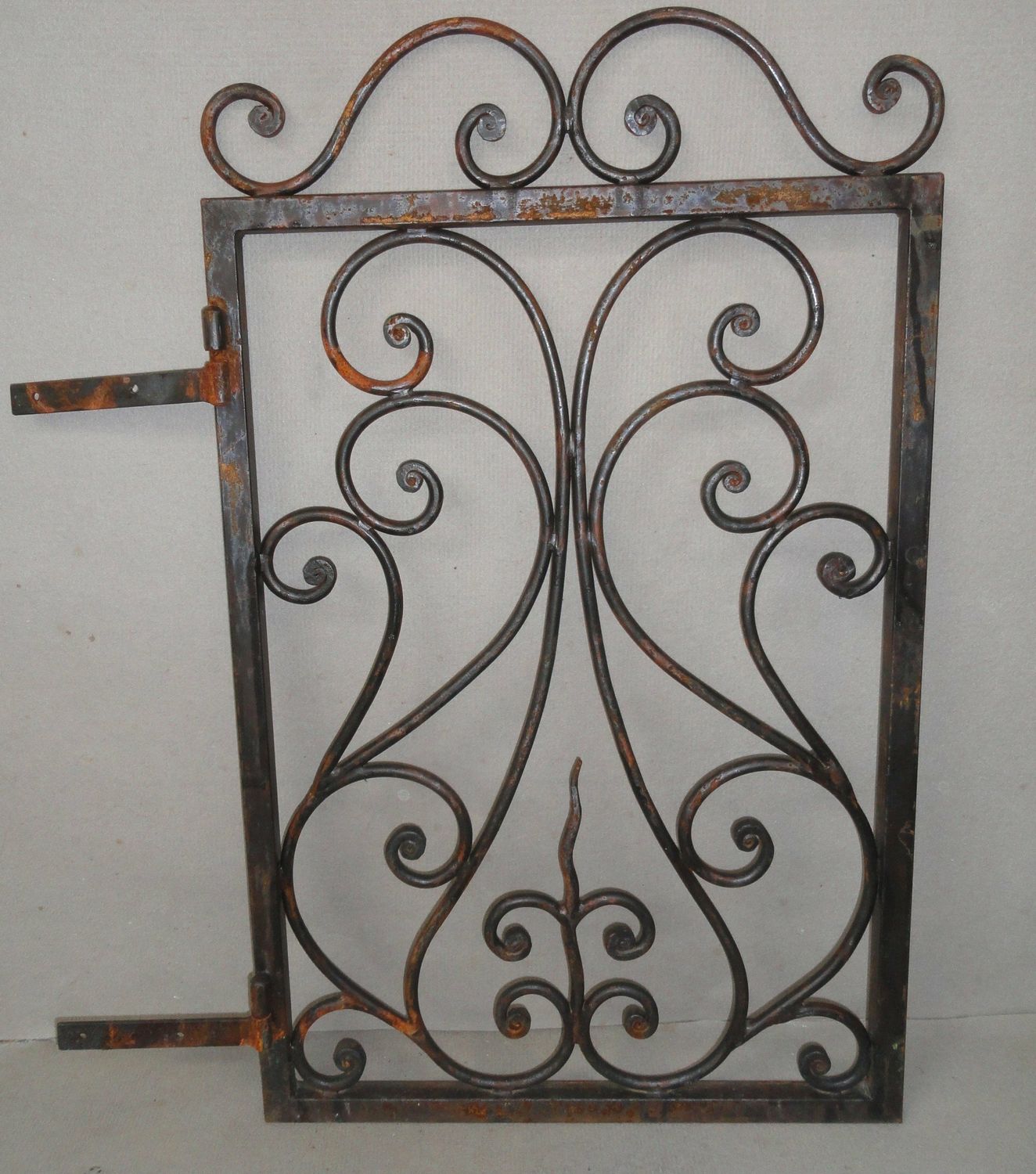 portillon fer plein et volutes fer rond portillon fer plein et volutes fer rond