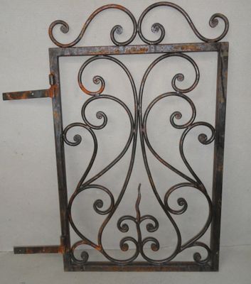 portillon fer plein et volutes fer rond portillon fer plein et volutes fer rond